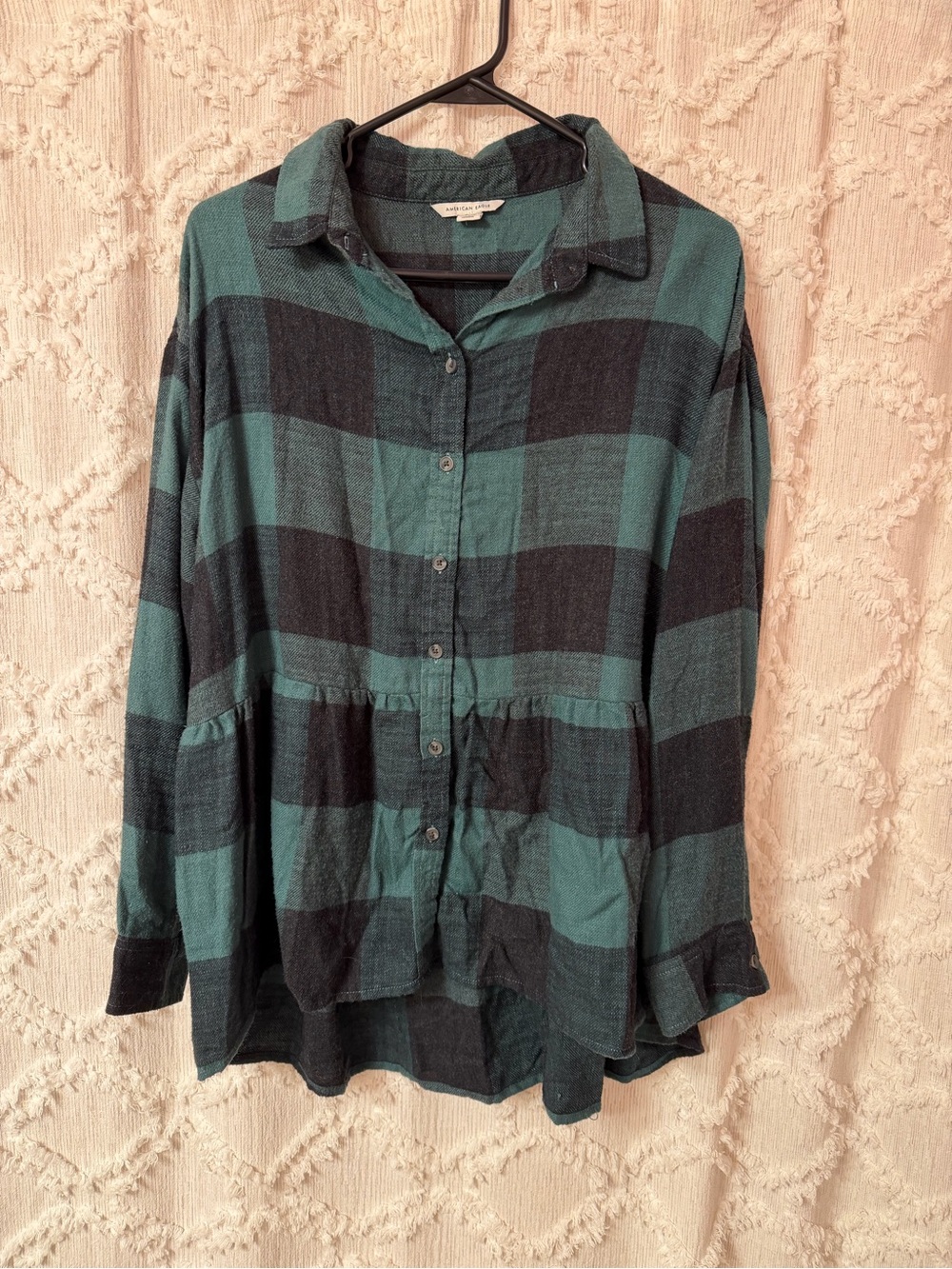 A&E plaid flannel